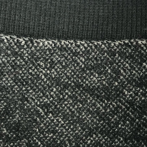 “Joyful” charcoal gray pajama sweatshirt - Picture 5 of 6